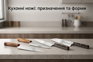 Кухонні ножі: призначення, форми та відмінності фото