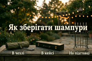 Как хранить шампуры: чехол, кейс или подставка фото