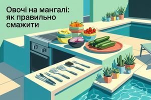 Овочі на мангалі: як правильно їх смажити фото